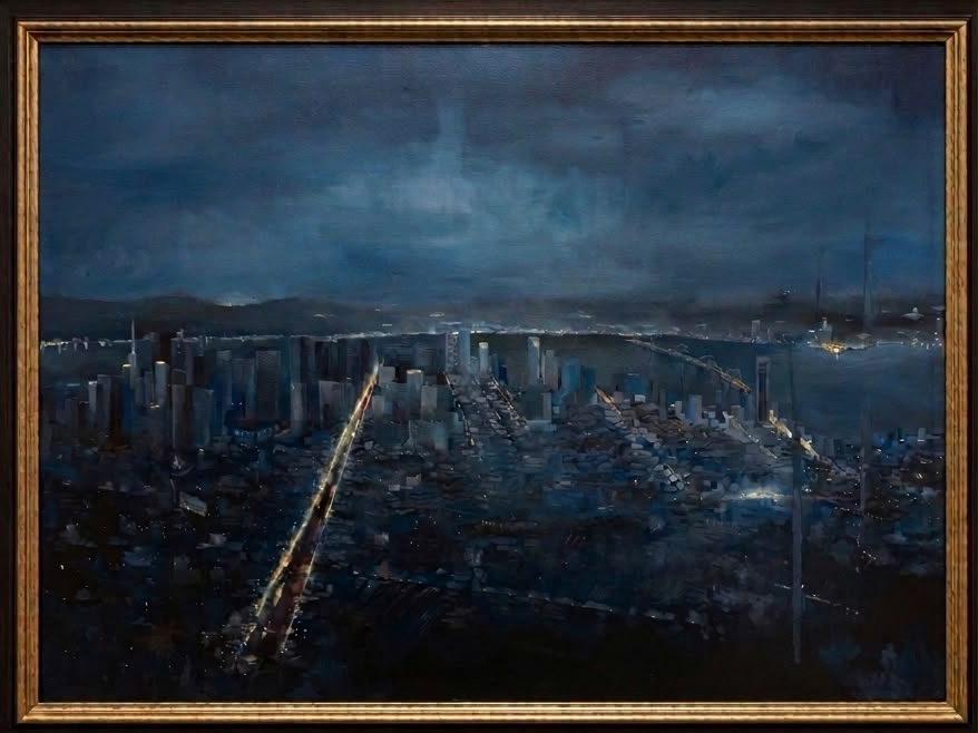 New York painting by Moazima