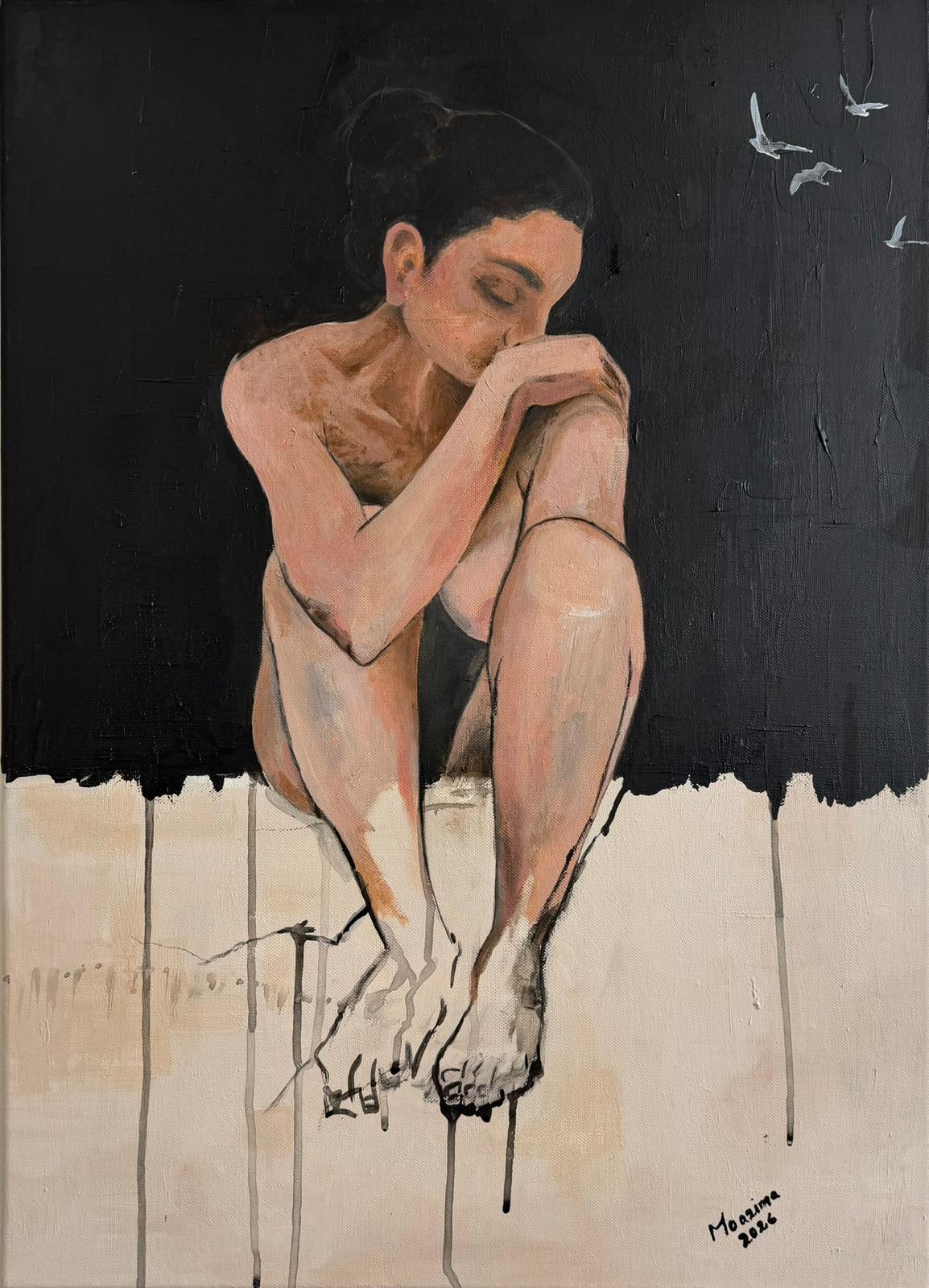 Where the Dark Softens artwork by Moazima